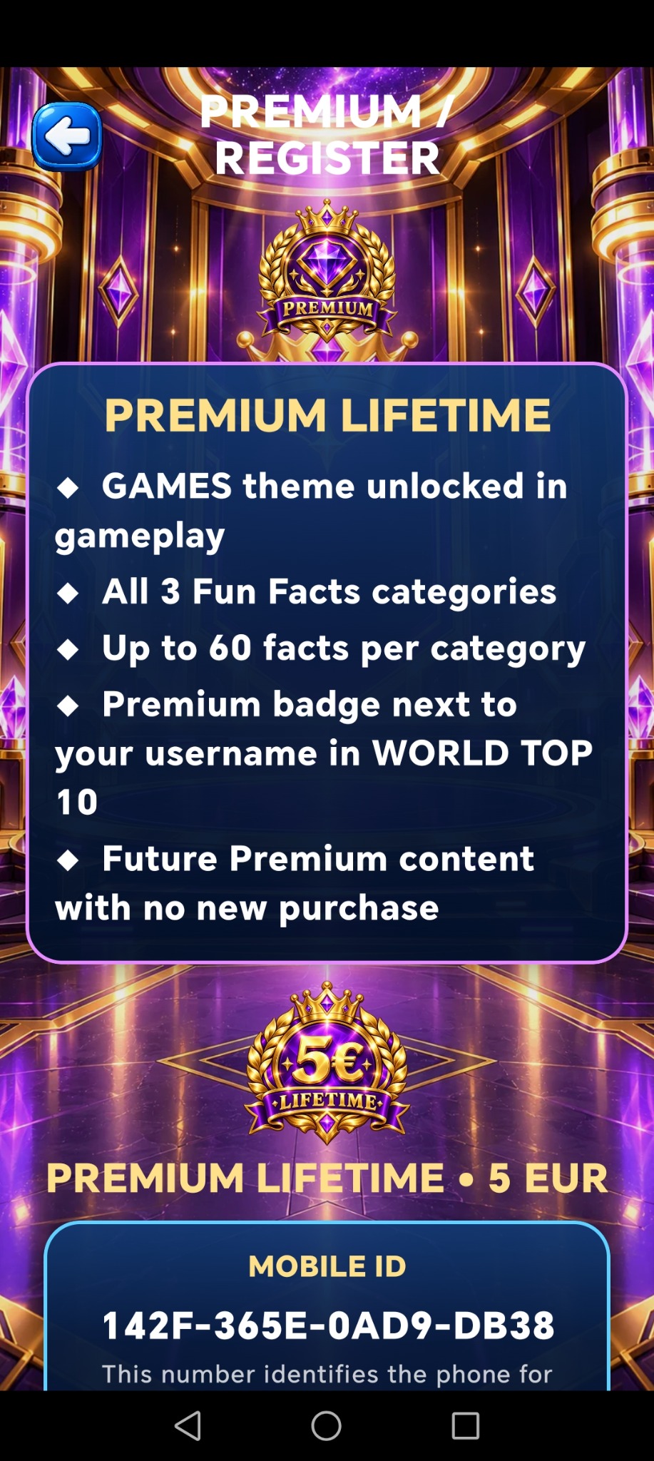 CODETWOUNLOCK — Premium Lifetime